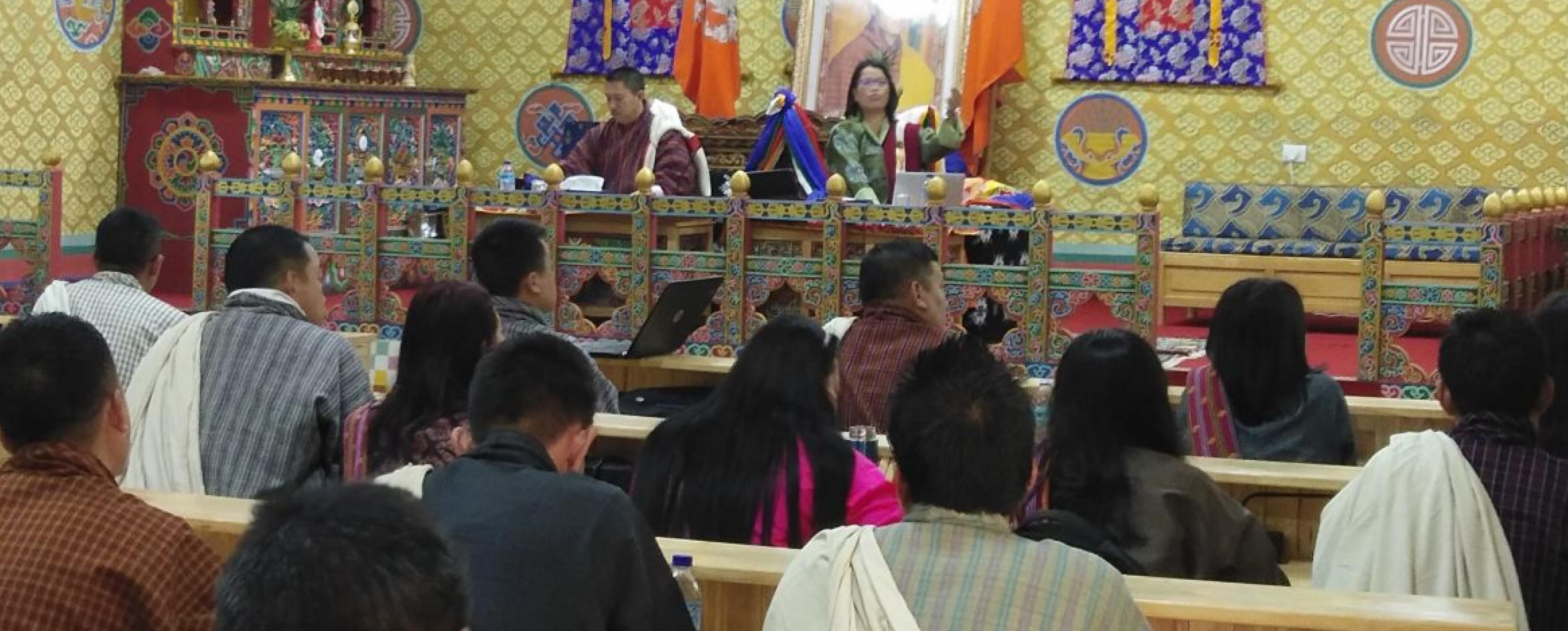 1st Staff Coordination Meeting by Dasho Dzongdag